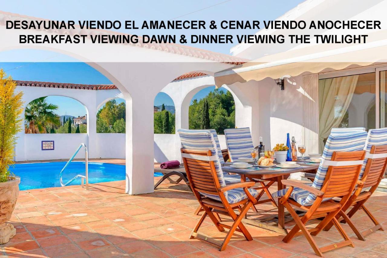 Private Heated Pool, Jacuzzi & 1225M2 Garden In Villa Cipreses ฟรีฮิเลียนา ภายนอก รูปภาพ